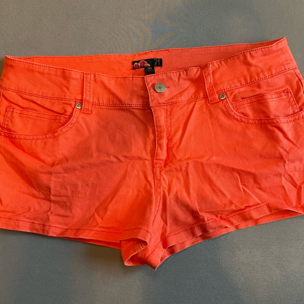 Coral Jean Shorts